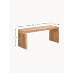 Light brown solid wood Pink Rib (Cinas)