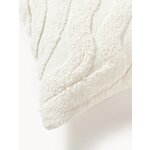 Cream Cotton Pillowcase (Mareva) 50x50