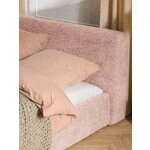 Light Pink Upholstered Bed (Cloud) 140x200