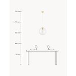 Glass Pendant Lamp (Bao)