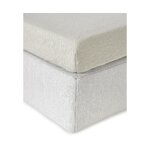 Light gray Continental bed (Enya) 160x200