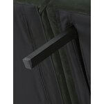 Žalioji aksominė miegamoji sofa
