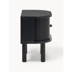 Black Design Nightstand (Calary)
