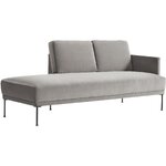 Grey Velvet Sofa (Fluente)