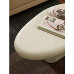 White Oval Coffee Table (Anaya)