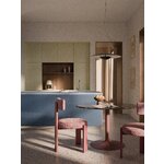 Round Marble Imitation Dining Table (Miley) 120x90