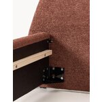 Red Upholstered Bed (Gary)160x200