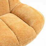 Saffron Yellow Swivel Armchair Rena (Pro Living)