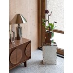 Chrome metal stool curves (zuiver) whole