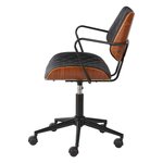 Juodos odos biuro kėdės ritinėlis