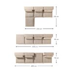 Modulinė kampinė sofa (felix) 300x210