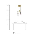 Rippvalgusti Murano (Nova Luce)