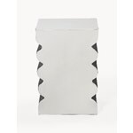 Chrome metal stool curves (zuiver) whole