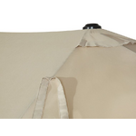 Beige päivänvarjo (sibilla) 2,7x4,6 m