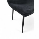 Black Dining Chair Sila (Pro Living)