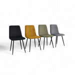 Black Dining Chair Sila (Pro Living)