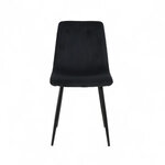 Black Dining Chair Sila (Pro Living)