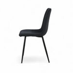 Black Dining Chair Sila (Pro Living)