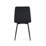 Black Dining Chair Sila (Pro Living)