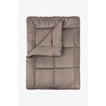 Gray bed cover (plain) 180x260