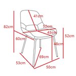 Dark green dining chair Skadi