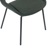 Dark green dining chair Skadi