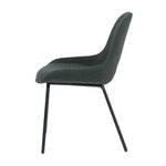 Dark green dining chair Skadi