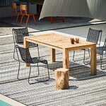 Brown Solid Wood Garden Table Stage (Jan Kurtz)