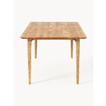 Light Brown Solid Wood Dining Table (Archie) 200x100