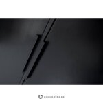 Melnais skapis Adam (Woood)