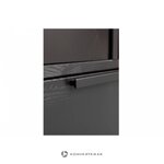 Melnais skapis Adam (Woood)