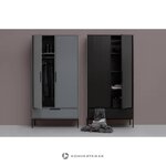 Melnais skapis Adam (Woood)