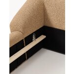Beige Upholstered Bed (Sofia)180x200