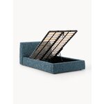 Blue Upholstered Bed 120x200