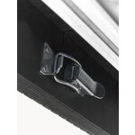 Black Extendable Dining Table (Calary) 92x180-230