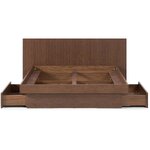 Brown bed (sato)160x200