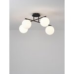 Black and White Ceiling Light (Atlanta)