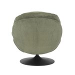 Green Velvet Armchair Topi