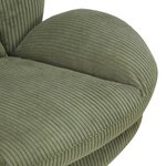 Green Velvet Armchair Topi