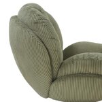 Green Velvet Armchair Topi