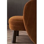 Brown design armchair tress (ellos) intact