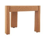 Šviesiai rudos spalvos Trio valgomojo kėdė