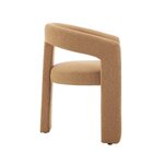 Šviesiai rudos spalvos Trio valgomojo kėdė