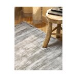 Grey Viscose Carpet (Jane)180x400