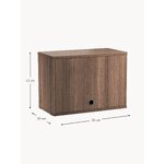 Brown Cabinet with String System flap (String Furniture)