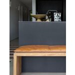 Brown Solid Wood Bench Rib (Cinas)