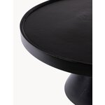Black round coffee table floss (zuiver) intact