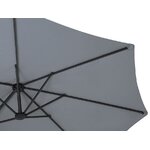 Антрацитовый двойной уличный зонт sibilla неповрежденный