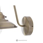 White copper wall lamp luza with beauty flaws