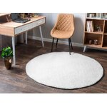 Valge Karvane Ümar Vaip Demre 140cm